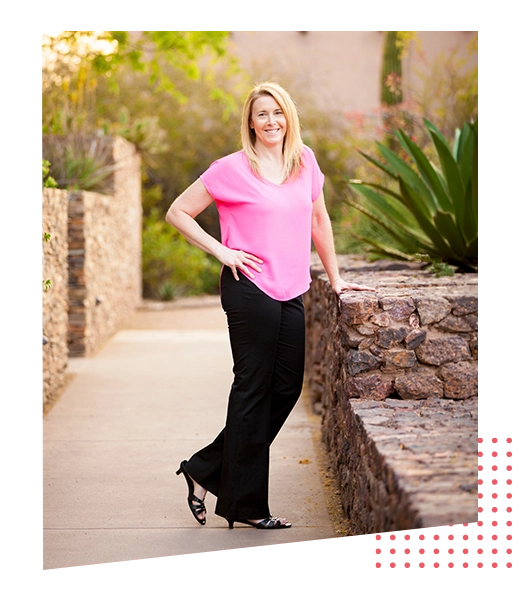 Chiropractor Laurie Trapp Posing Outdoors